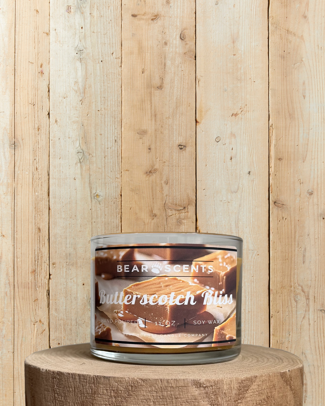 Butterscotch Bliss 11oz Soy Candle