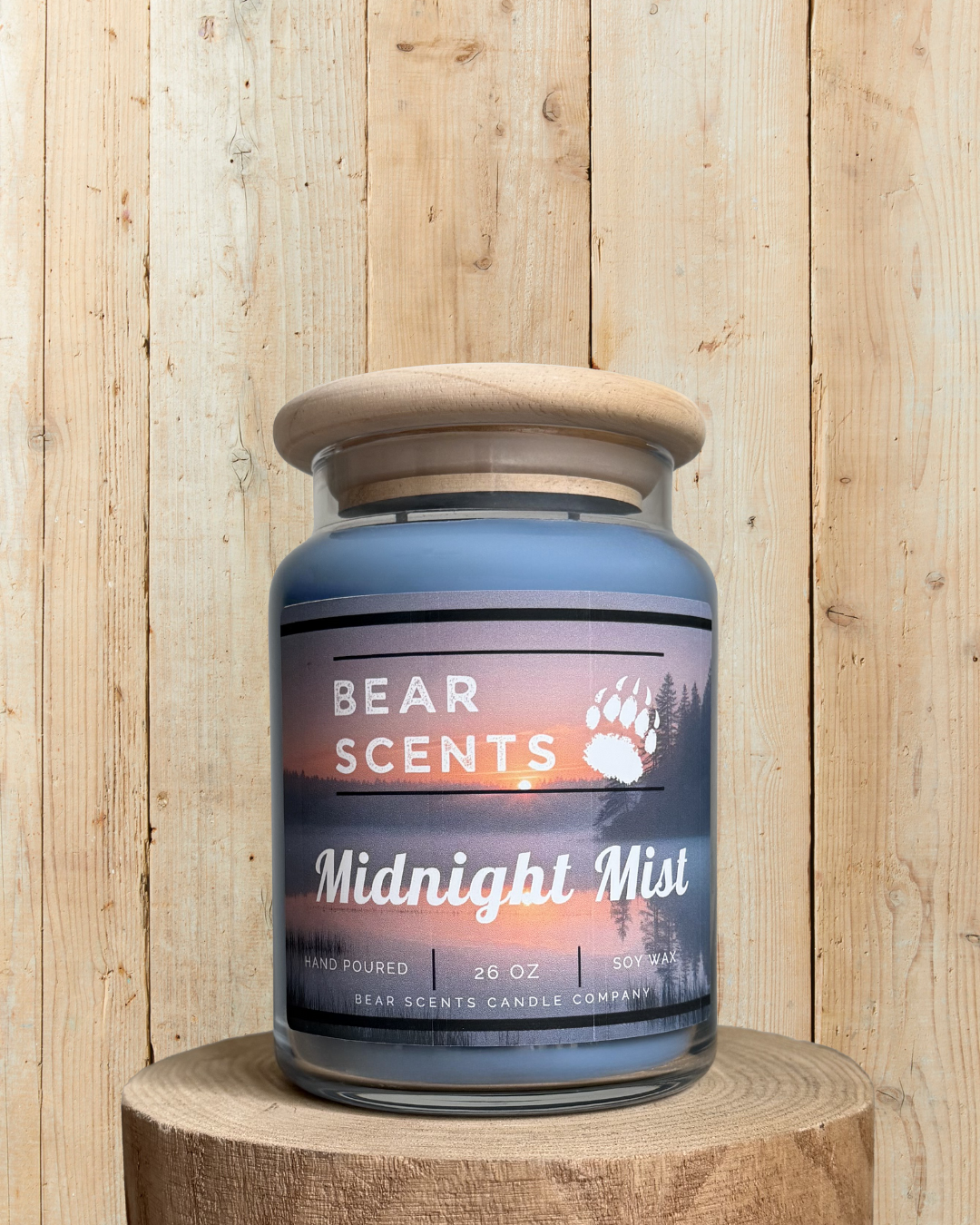 Midnight Mist 26oz Soy Candle