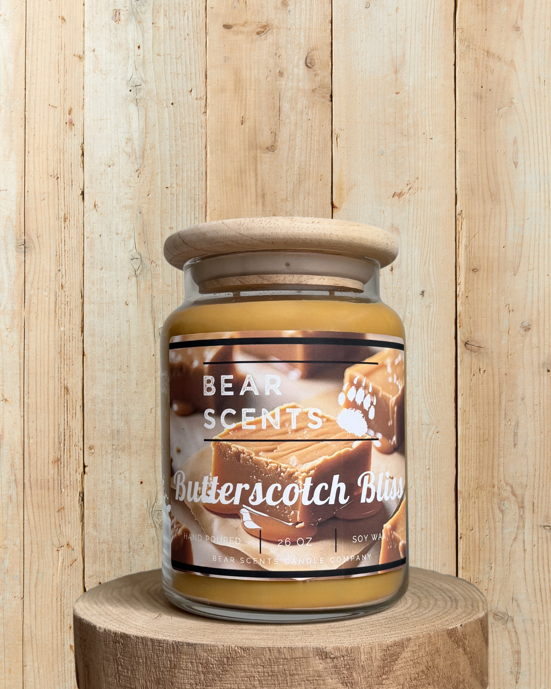 Butterscotch Bliss 26oz Soy Candle