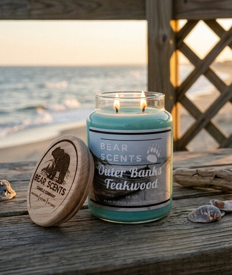Outer Banks Teakwood 26oz Soy Candle