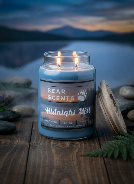 Midnight Mist 26oz Soy Candle