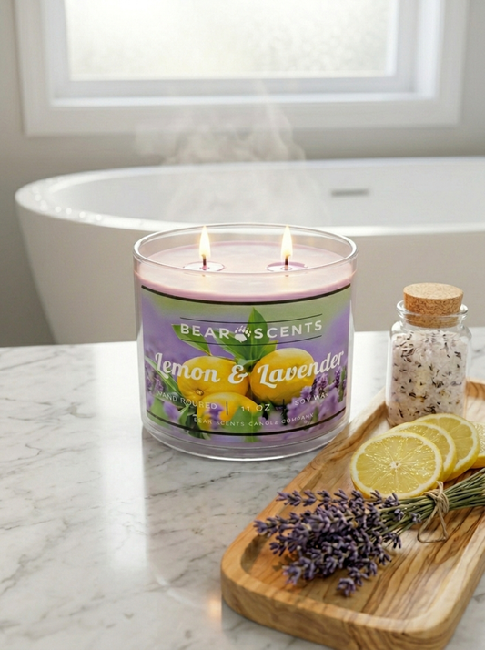 Lemon & Lavender 11oz Soy Candle